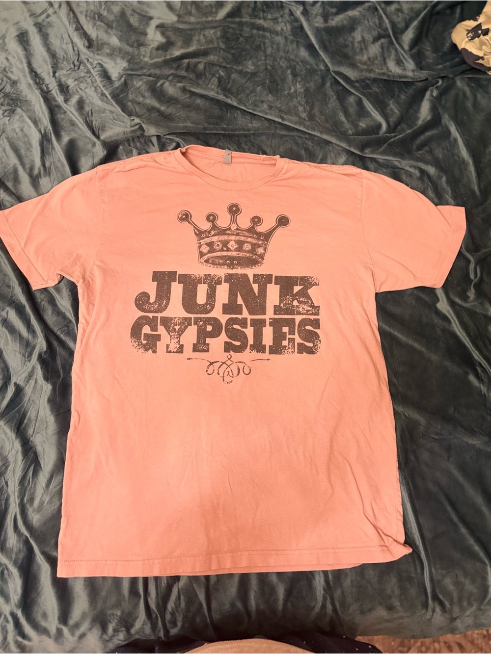 Junk Gypsies Coral Short Sleeve Graphic Tee - Women